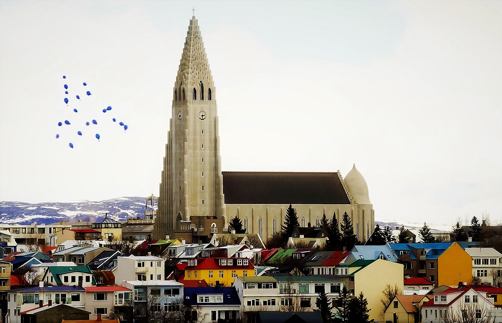 Reykjavik winter iceland 1