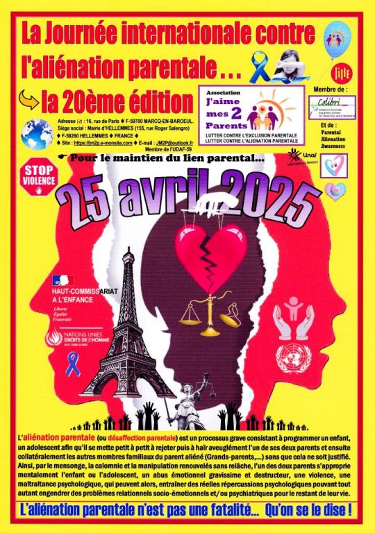 Affiche 25 avril 2025 - A l'assaut du HCE et du HCDH