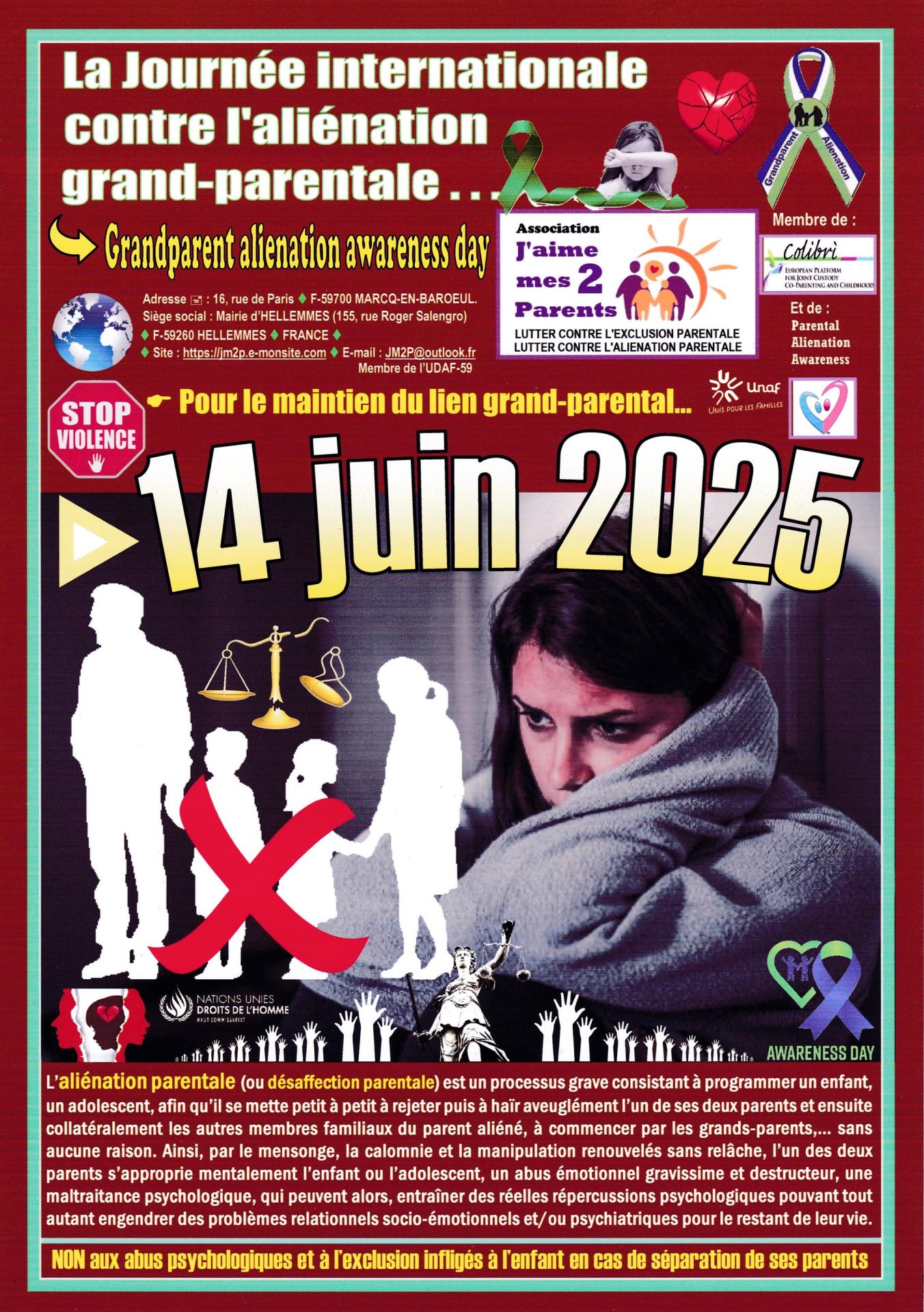 Affiche 14 juin 2025